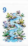 Fish stream tile